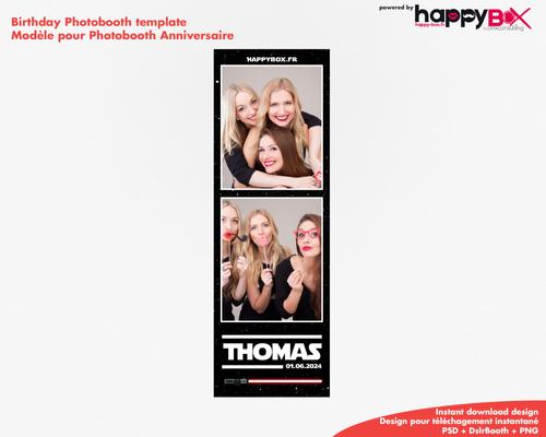 Birthday photobooth  Star wars theme, starwars, 2x6 (5x15cm), 2 photos