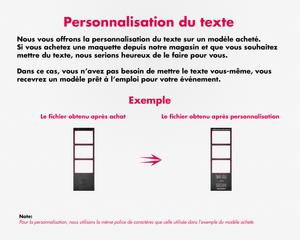 Wedding photobooth  modern, romantic, pink and black, 2x6 (5x15cm), 3 photos