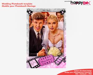 Wedding photobooth  movie / cinema theme, 4x6 (10x15cm), 1 photo
