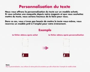 Photobooth Mariage moderne, theme fleurs, marron bordeaux, 2x6 (5x15cm), 2 photos