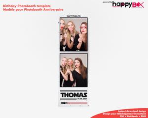Birthday photobooth  Star wars theme, starwars, 2x6 (5x15cm), 2 photos