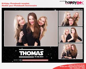Birthday photobooth  Star wars theme, starwars, 4x6 (10x15cm), 4 photos