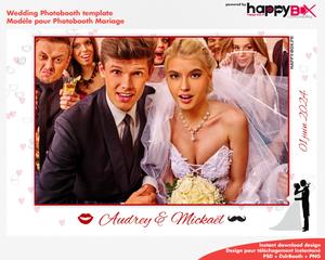Photobooth Mariage 4x6 (10x15cm), 1 photo