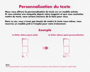 Wedding photobooth  modern, romantic, pink, 2x6 (5x15cm), 2 photos