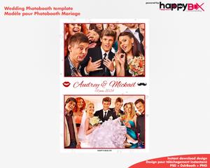 Photobooth Mariage 4x6 (10x15cm), 2 photos