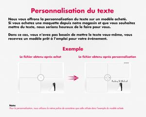 Photobooth Mariage romantique, modern, simple avec couple, 4x6 (10x15cm), 3 photos