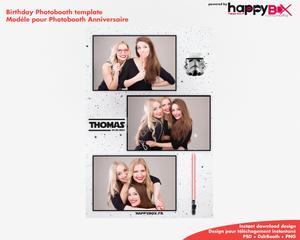 Birthday photobooth  Star wars theme, starwars, 4x6 (10x15cm), 3 photos
