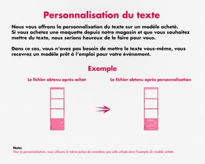 Photobooth Mariage romantique, moderne, rose, pastel, 2x6 (5x15cm), 3 photos