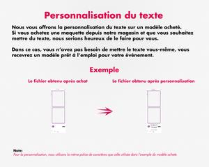 Photobooth Mariage moderne, blanc violet, moustache, 2x6 (5x15cm), 2 photos